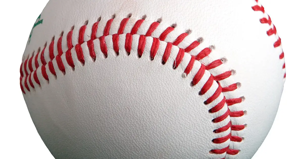 Baseball on a field used for postseason schedule planning